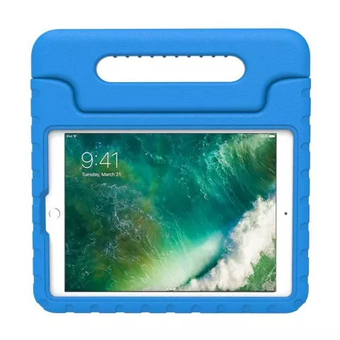 Just in Case Kids Case Stand EVA-H&uuml;lle Kompatibel mit iPad Air 1 &amp; iPad Air 2 - blau