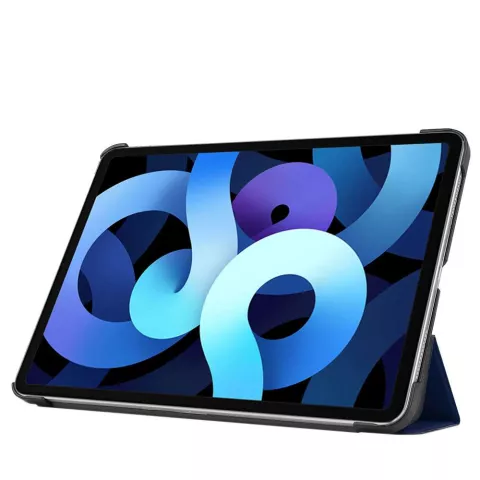 Just in Case Smart Tri-Fold Kunstlederh&uuml;lle Kompatibel mit iPad Air 4 10.9 2020 &amp; iPad Air 5 2022 - Blau
