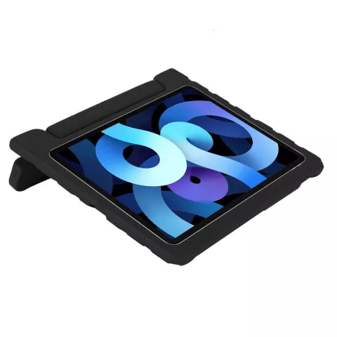 Just in Case Kids Case Stand EVA Cover f&uuml;r iPad Air 4 10.9 2020 &amp; iPad Air 5 2022 - Schwarz