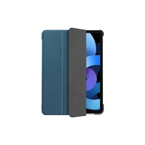Just in Case Smart Tri-Fold Cover Kompatibel mit iPad Air 4 10.9 2020 &amp; iPad Air 5 2022 - Blau und Schwarz