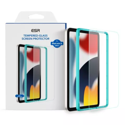 ESR Premium 9H Clear + Frame Displayschutzfolie f&uuml;r iPad mini 6 - Transparent