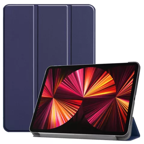 Just in Case Smart Tri-Fold H&uuml;lle f&uuml;r iPad Pro 11 (2018 2020 2021 2022) - Blau