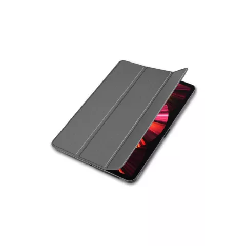 Just in Case Smart Tri-Fold Kunstleder Cover Kompatibel mit iPad Pro 11 (2018 2020 2021 2022) - Grau