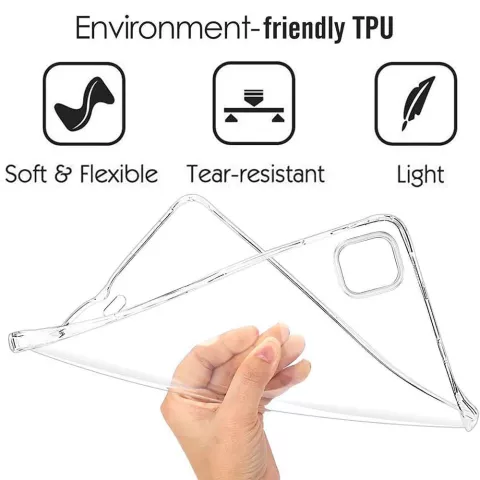 Just in Case Soft TPU Cover f&uuml;r iPad Pro 11 (2018 2020 2021 2022) - Transparent