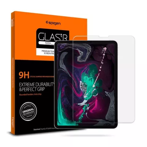 Spigen Glas tR Slim Displayschutzfolie f&uuml;r iPad Pro 11 (2018 2020 2021 2022) - Transparent