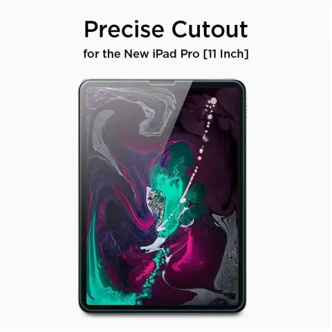 Spigen Glas tR Slim Displayschutzfolie Kompatibel mit iPad Pro 11 (2018 2020 2021 2022) - transparent