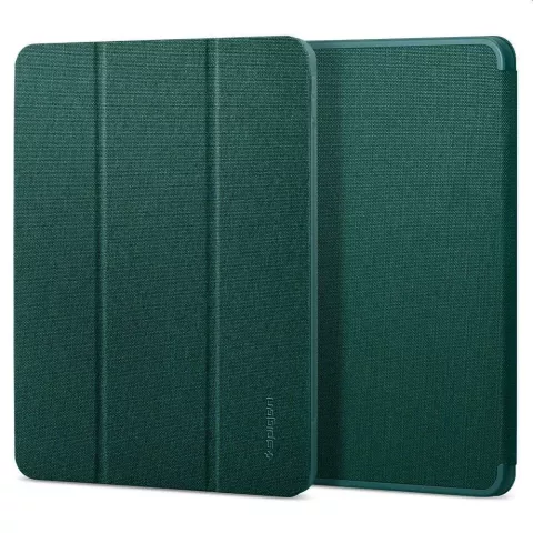 Spigen Urban Fit Kunstlederh&uuml;lle Kompatibel mit iPad Pro 11 (2018 2020 2021 2022) - Gr&uuml;n