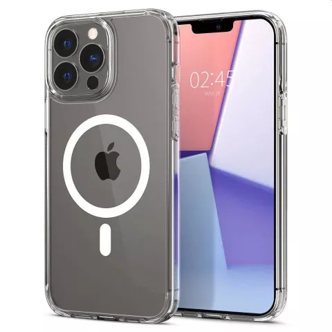 Spigen Ultra Hybrid Magnetisch TPU Air Cushion H&uuml;lle f&uuml;r iPhone 13 Pro - Transparent