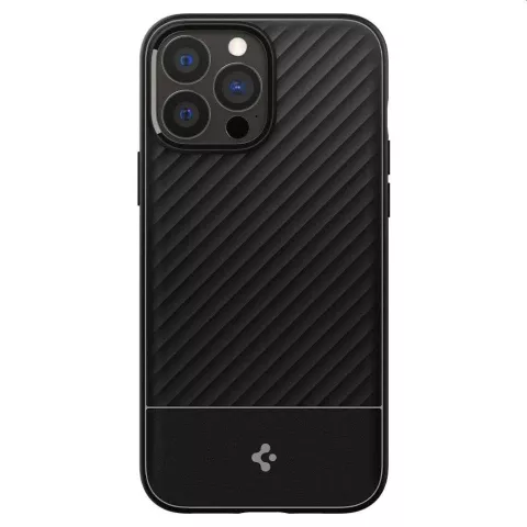 Spigen Core Armor TPU mit Air Cushion H&uuml;lle Kompatibel mit iPhone 13 Pro Max - Schwarz