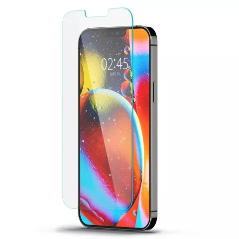 Spigen Glas tR Slim Displayschutzfolie Kompatibel mit iPhone 13 und iPhone 13 Pro - transparent