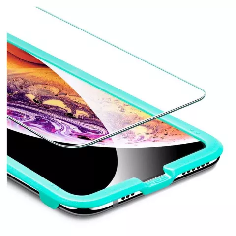 ESR Premium 9H Clear + Installationsrahmen Displayschutzfolie f&uuml;r iPhone XS Max - Transparent