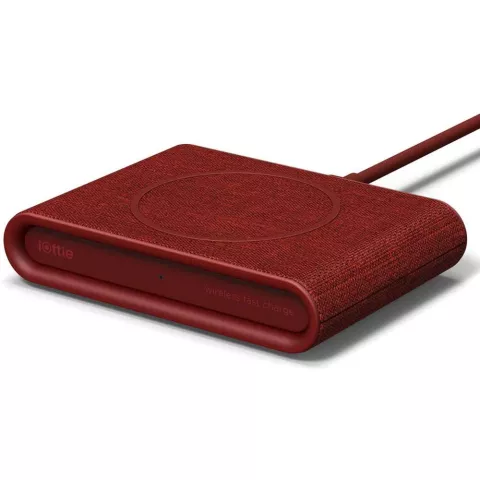 iOttie Mini Portable Qi Wireless Wireless Fast Fast Charger Ladeger&auml;t Pad 10W - Rot