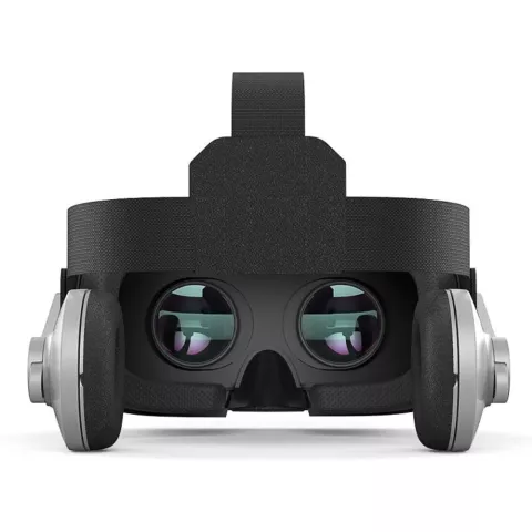 VR SHINECON IMAX Virtual Reality Brille mit Kopfh&ouml;rer f&uuml;r 4,7-6 Zoll - Grau