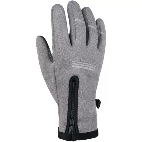 WHEEL UP Touchscreen-Handschuhe - Spritzwassergesch&uuml;tzt - Grau Gr&ouml;sse XL