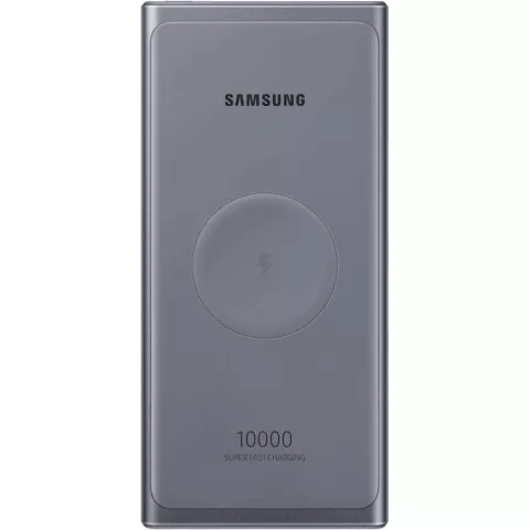 Samsung Wireless Qi Charging Wireless Charging Power Bank USB-C 10000 mAh - Silber