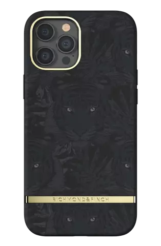 Richmond &amp; Finch Black Tiger stabile Tiger H&uuml;lle f&uuml;r iPhone 12 Pro Max - schwarz