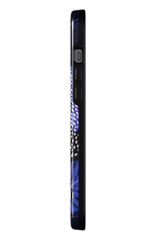 Richmond &amp; Finch Blue Cheetah Solid Leaves Cheetah H&uuml;lle f&uuml;r iPhone 12 Pro Max - Blau