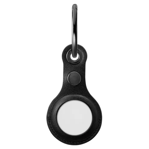 Spigen Valentinus Kunstlederh&uuml;lle Kompatibel mit Apple AirTag - Schwarz