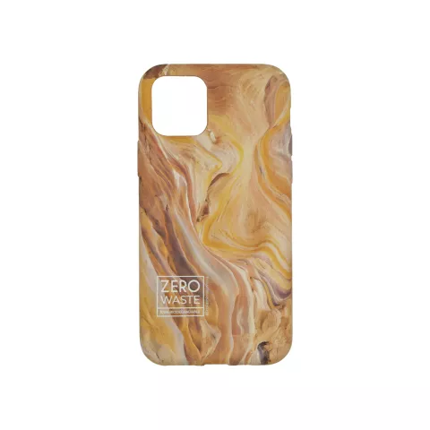 Wilma Climate Change Canyon biologisch abbaubares Sand Case f&uuml;r iPhone 11 Pro Max - gelb