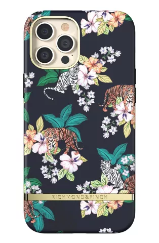 Richmond &amp; Finch Floral Tiger Flowers and Tigers H&uuml;lle f&uuml;r iPhone 12 Pro Max - Bunt