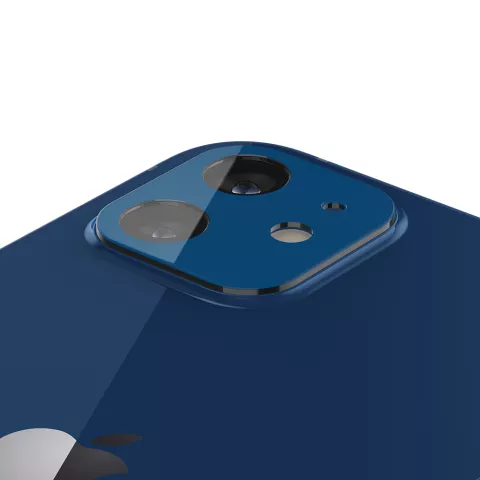 Spigen Glas tR Optik Lens (2 Pack) Linsenschutz f&uuml;r iPhone 12 mini - blau