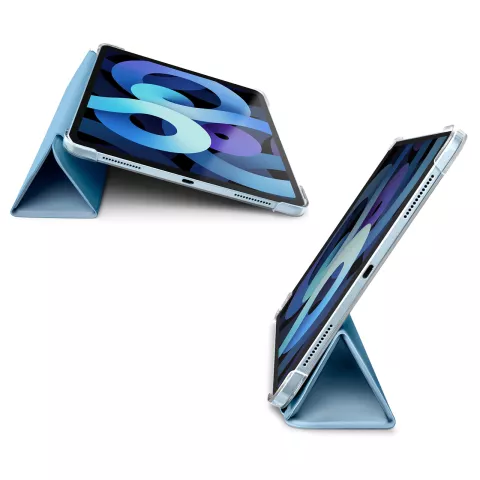 Laut Huex Cover Kompatibel mit iPad Air 4 10.9 2020 &amp; iPad Air 5 2022 mit Stifthalter - Blau