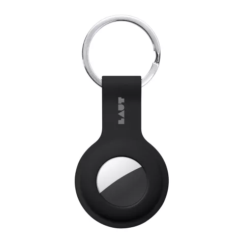 Laut Huex Silikonh&uuml;lle Kompatibel mit Apple AirTag - Schwarz