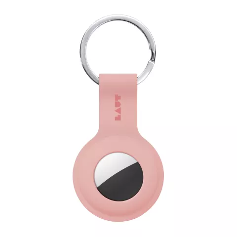 Laut Huex Silikonh&uuml;lle Kompatibel mit Apple AirTag - Pink