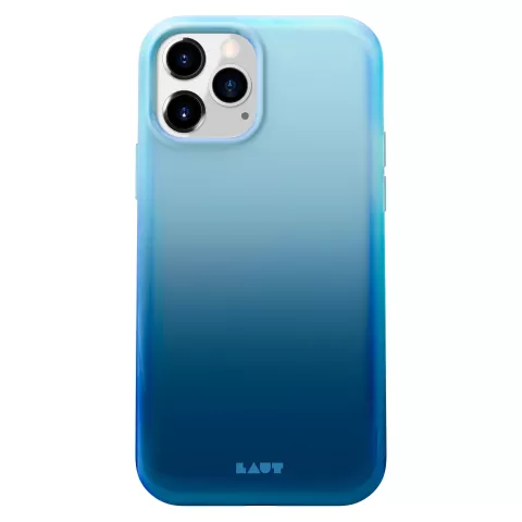 Laut Huex Fade H&uuml;lle Kompatibel mit iPhone 12 Pro Max - Blau