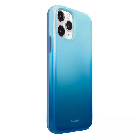 Laut Huex Fade H&uuml;lle Kompatibel mit iPhone 12 Pro Max - Blau