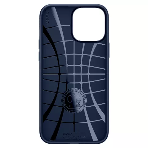 Spigen Liquid Air TPU Air Cushion H&uuml;lle Kompatibel mit iPhone 13 Pro - Blau