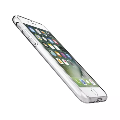 Spigen Liquid Crystal TPU Air Cushion H&uuml;lle Kompatibel mit iPhone 7 8 und iPhone SE 2020 SE 2022 - transparent