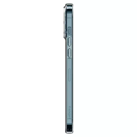 Spigen Liquid Crystal TPU mit Air Cushion H&uuml;lle Kompatibel mit iPhone 12 und iPhone 12 Pro - transparent