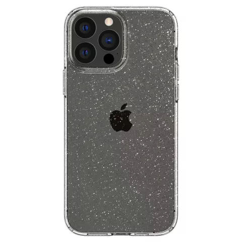Spigen Liquid Crystal Glitter TPU Air Cushion H&uuml;lle f&uuml;r iPhone 13 Pro Max - Transparent