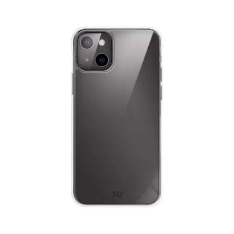 Xqisit Phantom Glass Anti Bac TPU und Hartglas H&uuml;lle Kompatibel mit iPhone 13 mini - Transparent