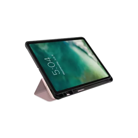 Xqisit Piave TPU-H&uuml;lle Kompatibel mit iPad Air 4 10.9 2020 &amp; iPad Air 5 2022 mit Stifthalter - Pink