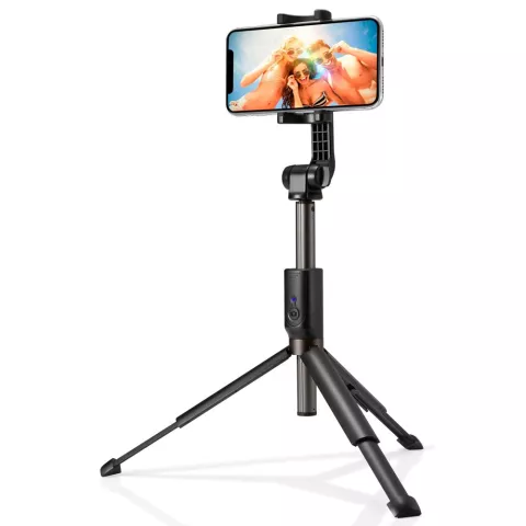 Spigen Selfie-Stick Stativ Smartphone Standard-Foto-Fernbedienung - Schwarz