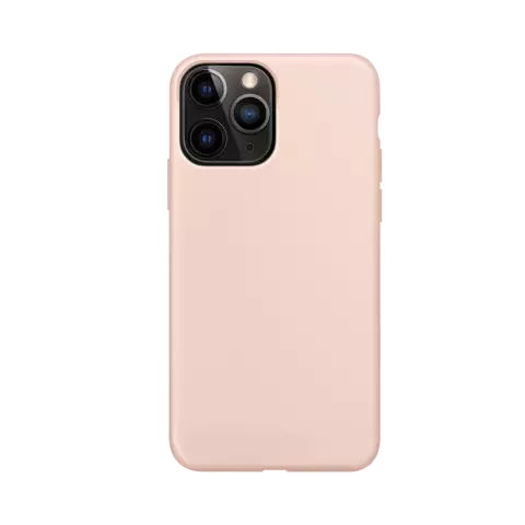 Xqisit Silikonh&uuml;lle Anti Bac PC und Silikonh&uuml;lle f&uuml;r iPhone 13 Pro - Pink