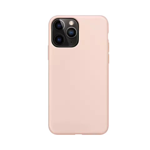 Xqisit Silikonh&uuml;lle Anti Bac PC- und Silikonh&uuml;lle Kompatibel mit iPhone 13 Pro - Rosa