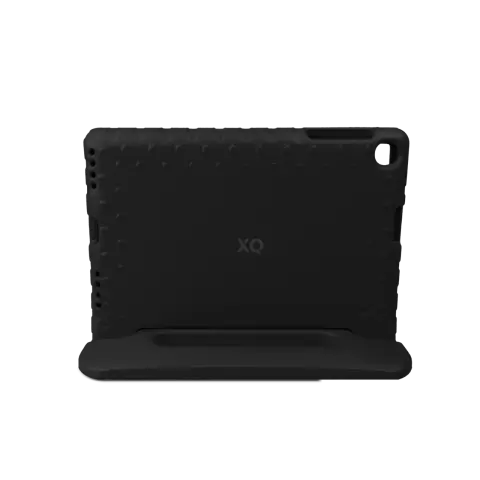 Xqisit Stand Kids Case EVA-H&uuml;lle Kompatibel mit iPad 10.2 (2019 2020 2021) &amp; iPad Air 3 - Schwarz