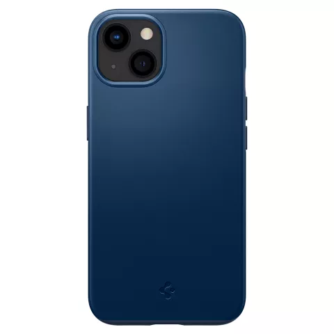 Spigen Thin Fit d&uuml;nne Polycarbonat-H&uuml;lle f&uuml;r iPhone 13 - Blau