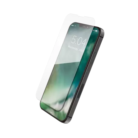 Xqisit Tough Glass CF Displayschutzfolie f&uuml;r iPhone 13 Pro Max - Transparent
