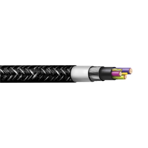 Laut robustem USB-A MFi-Ladekabel Lightning-Kabel 120 cm - Schwarz