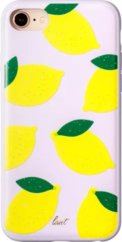 Laut Tutti Frutti Lemon PU und TPU Limes H&uuml;lle f&uuml;r iPhone 6 6s 7 8 und SE 2020 SE 2022 - Bunt
