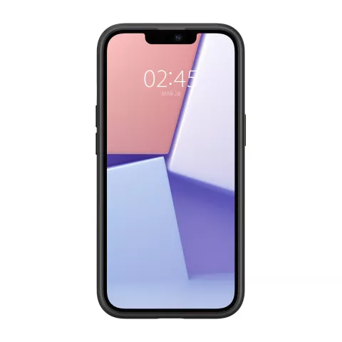 Spigen Ultra Hybrid PU und TPU Air Cushion H&uuml;lle Kompatibel mit iPhone 13 Pro Max - Schwarz