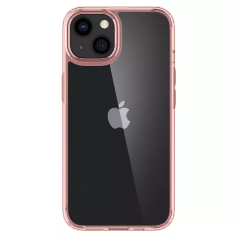 Spigen Ultra Hybrid PU und TPU Air Cushion H&uuml;lle Kompatibel mit iPhone 13 - Pink
