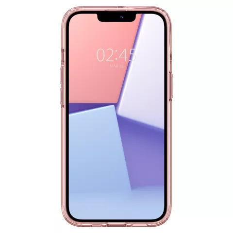 Spigen Ultra Hybrid PU und TPU Air Cushion H&uuml;lle Kompatibel mit iPhone 13 - Pink