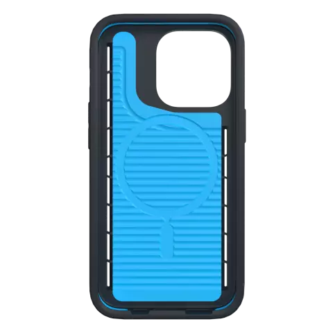 Gear4 Vancouver Snap D3O H&uuml;lle Kompatibel mit iPhone 13 Pro - Schwarz und Blau