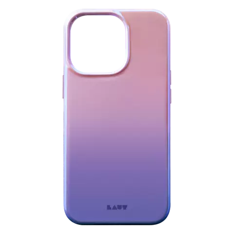 Laut Huex Fade H&uuml;lle Kompatibel mit iPhone 13 Pro - Pink und Lila
