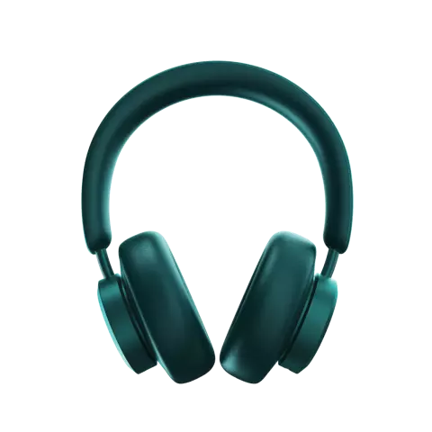 Urbanista Miami Midnight Over-Ear-Bluetooth-Kopfh&ouml;rer mit aktiver Ger&auml;uschunterdr&uuml;ckung - Blaugr&uuml;n